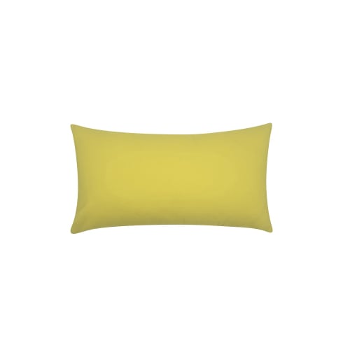 Lumbar Pillow, 100% Polyester Fill, Pop of Color, Zipper, 12x22, Lemon